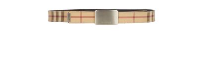 Buberry Nova Check Belt, front view