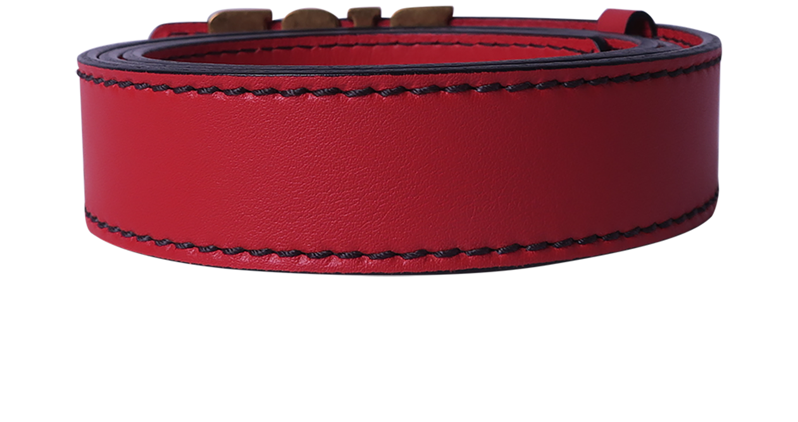 Dior D-Fence Belt, &pound;250, Accessories, Red, Leather, Back view
