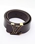 Louis Vuitton Initials Belt, front view
