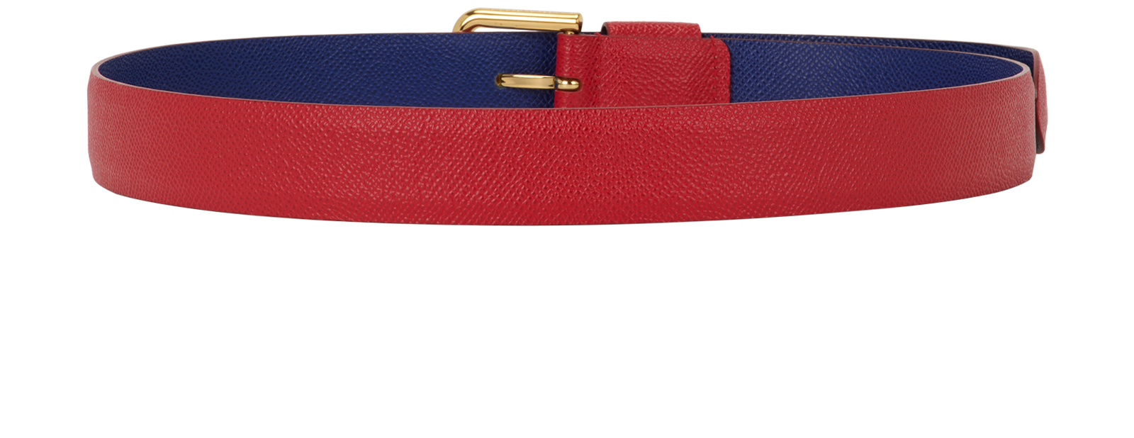 Dolce & Gabbana Padlock Charm Belt, &pound;150, Accessories, Blue/Red, Leather, Back view