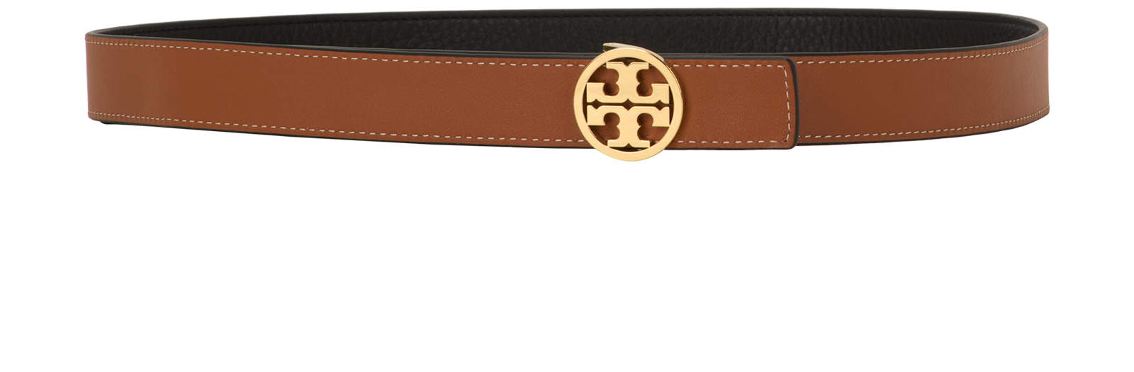 Tory Burch Miller Reversible Belt, &pound;120, Accessories, Black, Leather, Other view