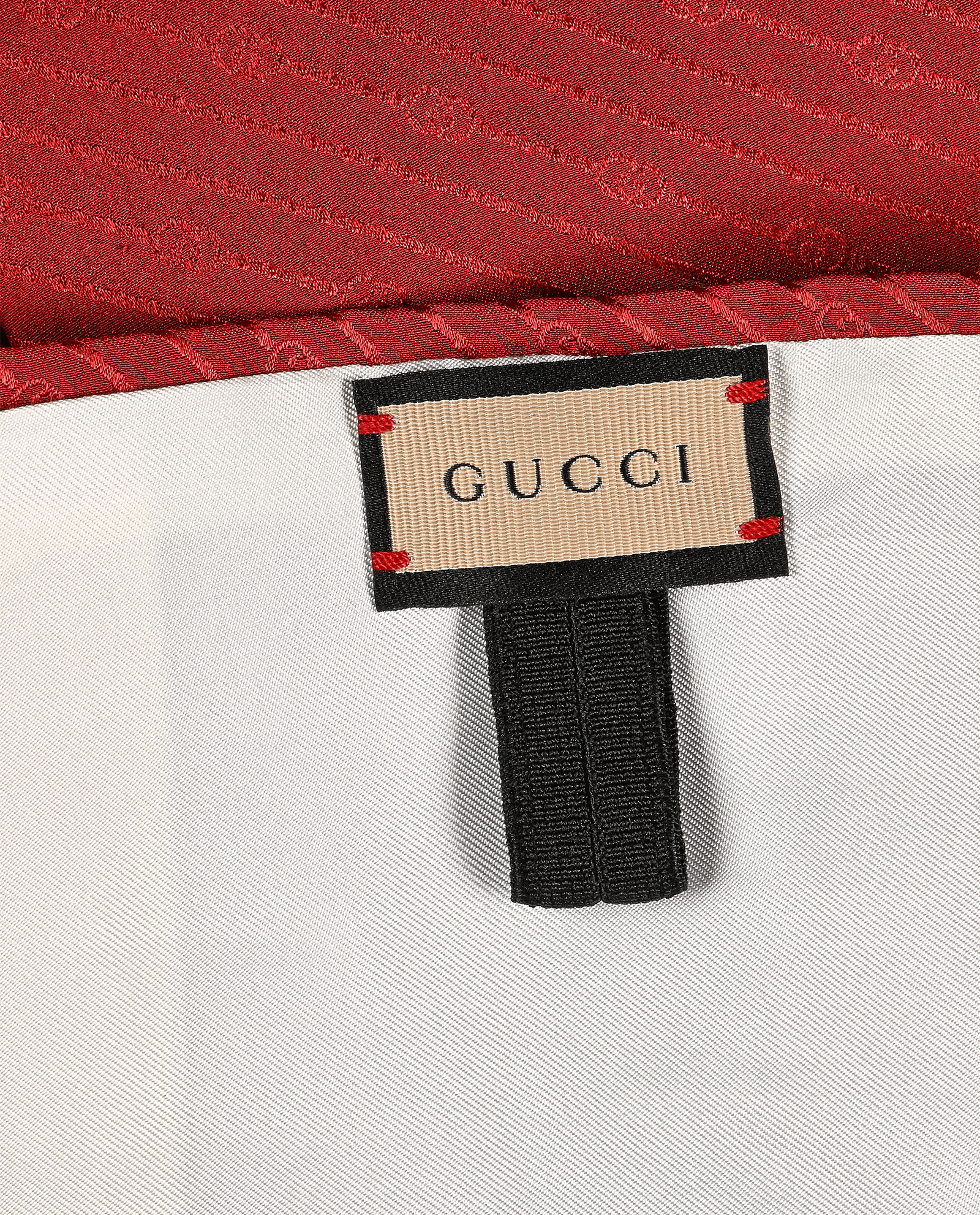 Gucci Cummerbund, &pound;195, Accessories, Red, Silk, Other view