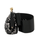 Dolce & Gabbana Purse Belt, £260, Accessories, Black, Fabric/Sequins, Bottom view
