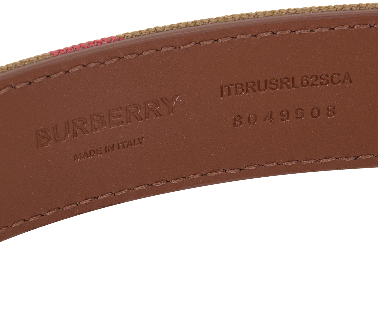 Burberry Reversible Belt, &pound;160, Accessories, Brown, Leather, Other view