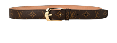 Louis Vuitton Belt, &pound;180, Accessories, Brown, Canvas, Front view