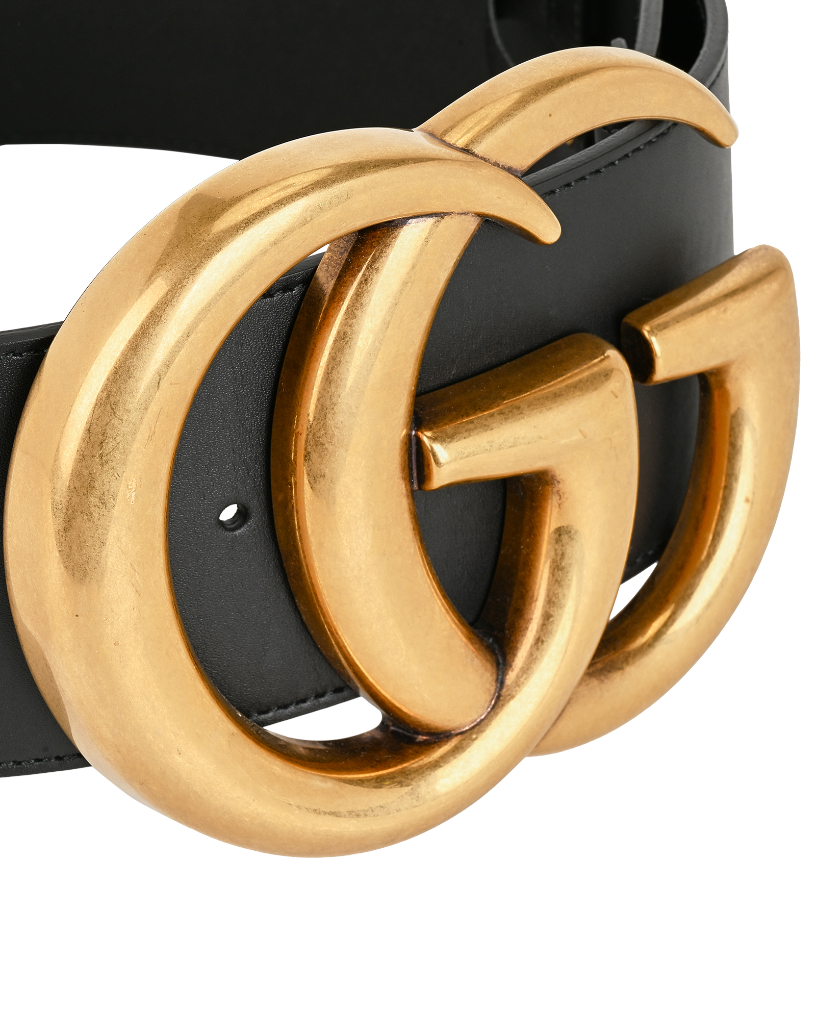 Gucci Marmont Wide Belt, &pound;280, Accessories, Black, Leather, Other view