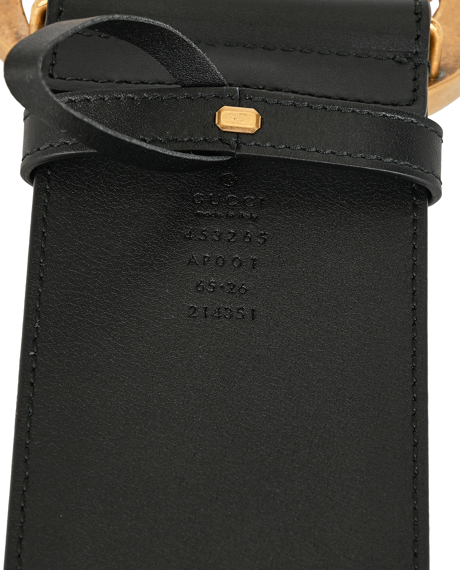 Gucci Marmont Wide Belt, &pound;280, Accessories, Black, Leather, Other view