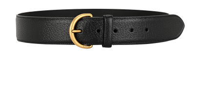 Gucci Belt, &pound;150, Accessories, Black, Leather, Front view