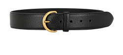 Gucci Belt, Leather, Black, 1476, Sz80, DB/B, 3*