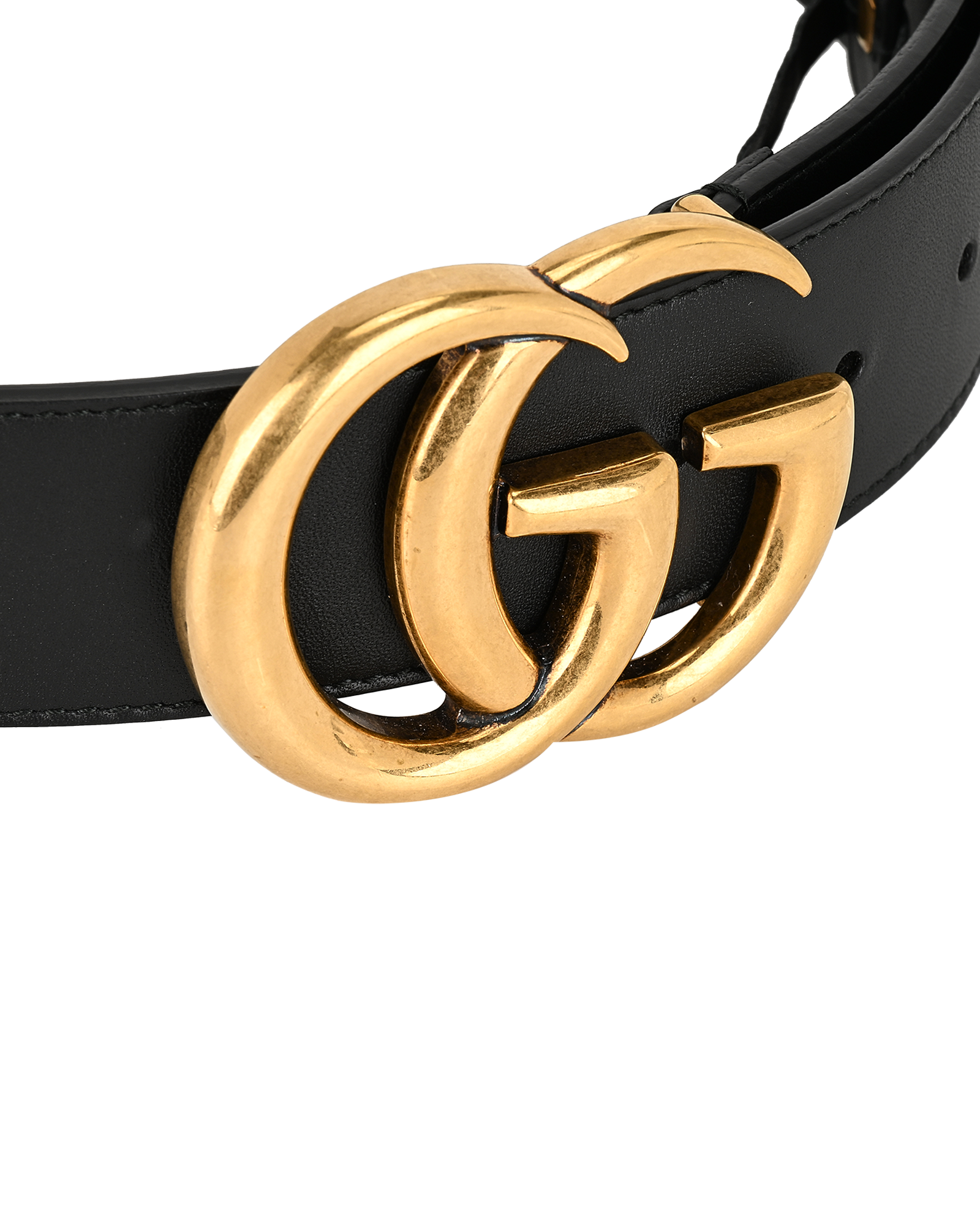Gucci GG Marmont Belt, &pound;295, Accessories, Black, Leather, Other view