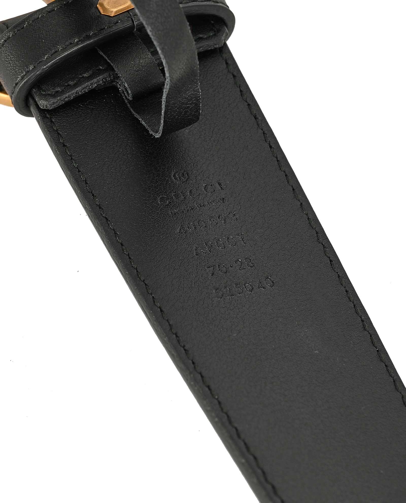 Gucci GG Marmont Belt, &pound;295, Accessories, Black, Leather, Other view