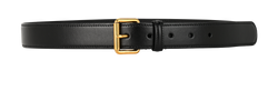 Gucci Belt, Leather, Black, 85, 3*