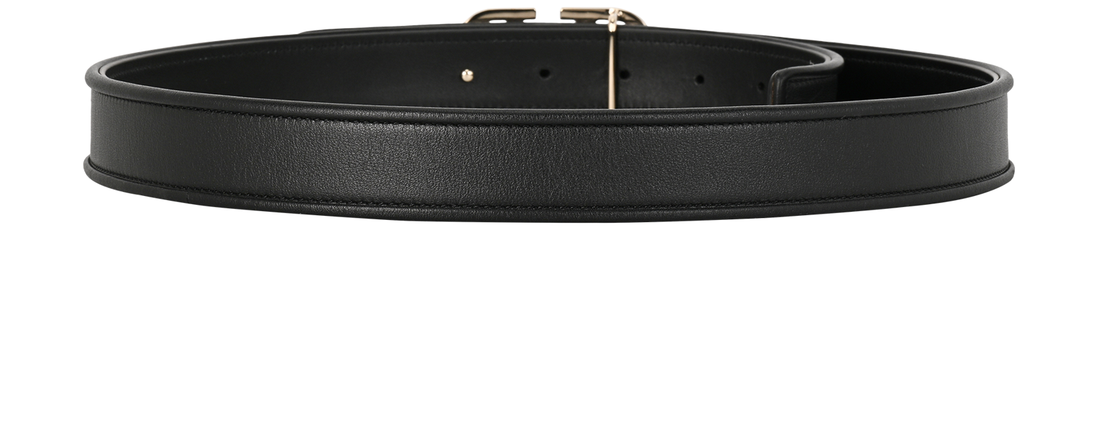 Valentino V Belt, &pound;180, Accessories, Black, Leather, Back view