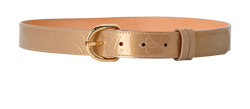 Louis Vuitton Belt, Patent, Gold, M9766, Sz90, DB, 3*
