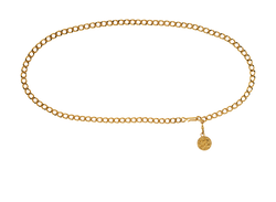 Chanel 1982 Medallion CC Chain Belt
