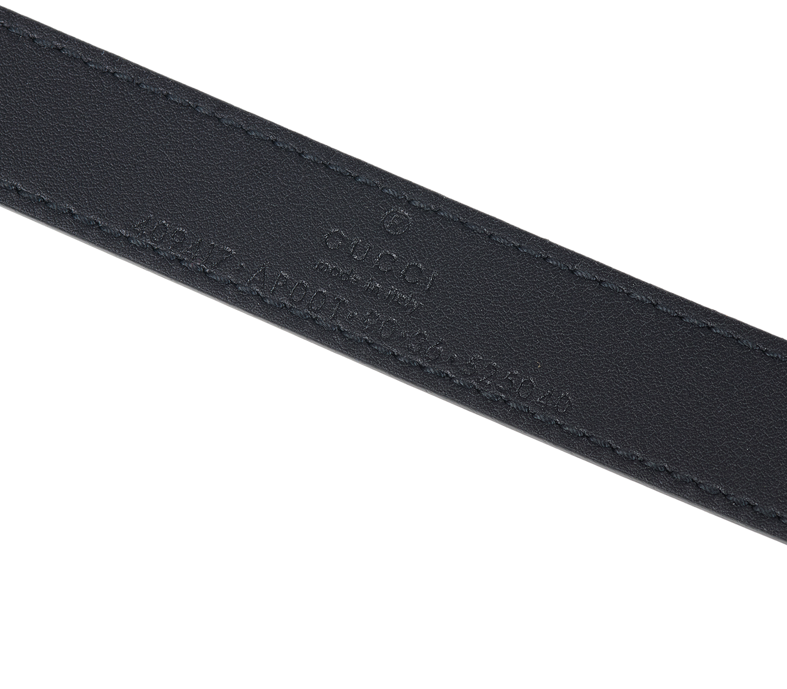 Gucci GG Marmont Thin Belt, &pound;190, Accessories, Black, Leather, Other view