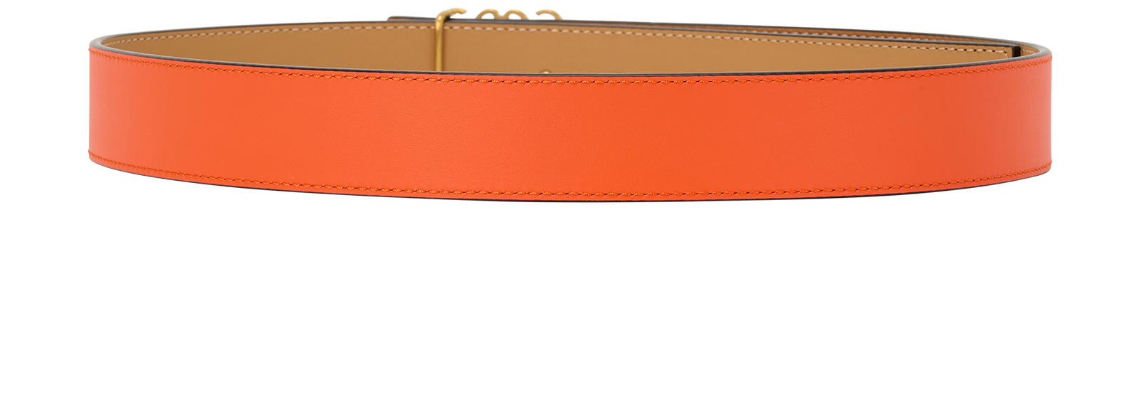 Loewe Anagram Reversible Belt, &pound;275, Accessories, Orange/Tan, Leather, Other view