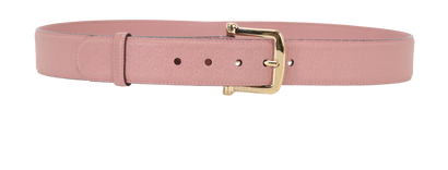 Gucci Guccissima Belt, &pound;130, Accessories, Pink, Leather, Front view