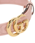 Gucci GG Marmont Quilted Belt, &pound;170, Accessories, Pink, Leather, Other view