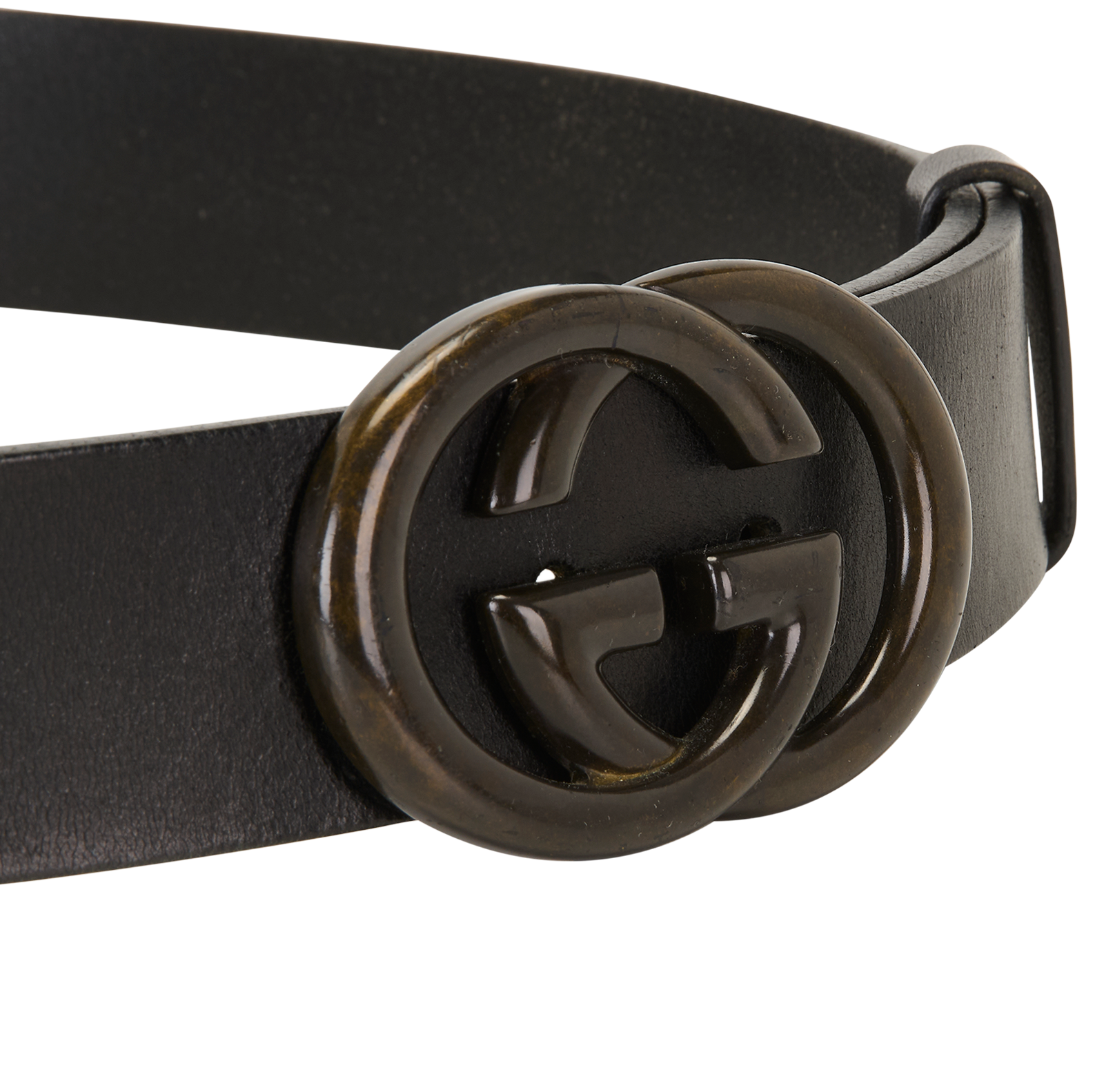 Gucci GG Marmont Belt, &pound;110, Accessories, Black, Leather, Other view
