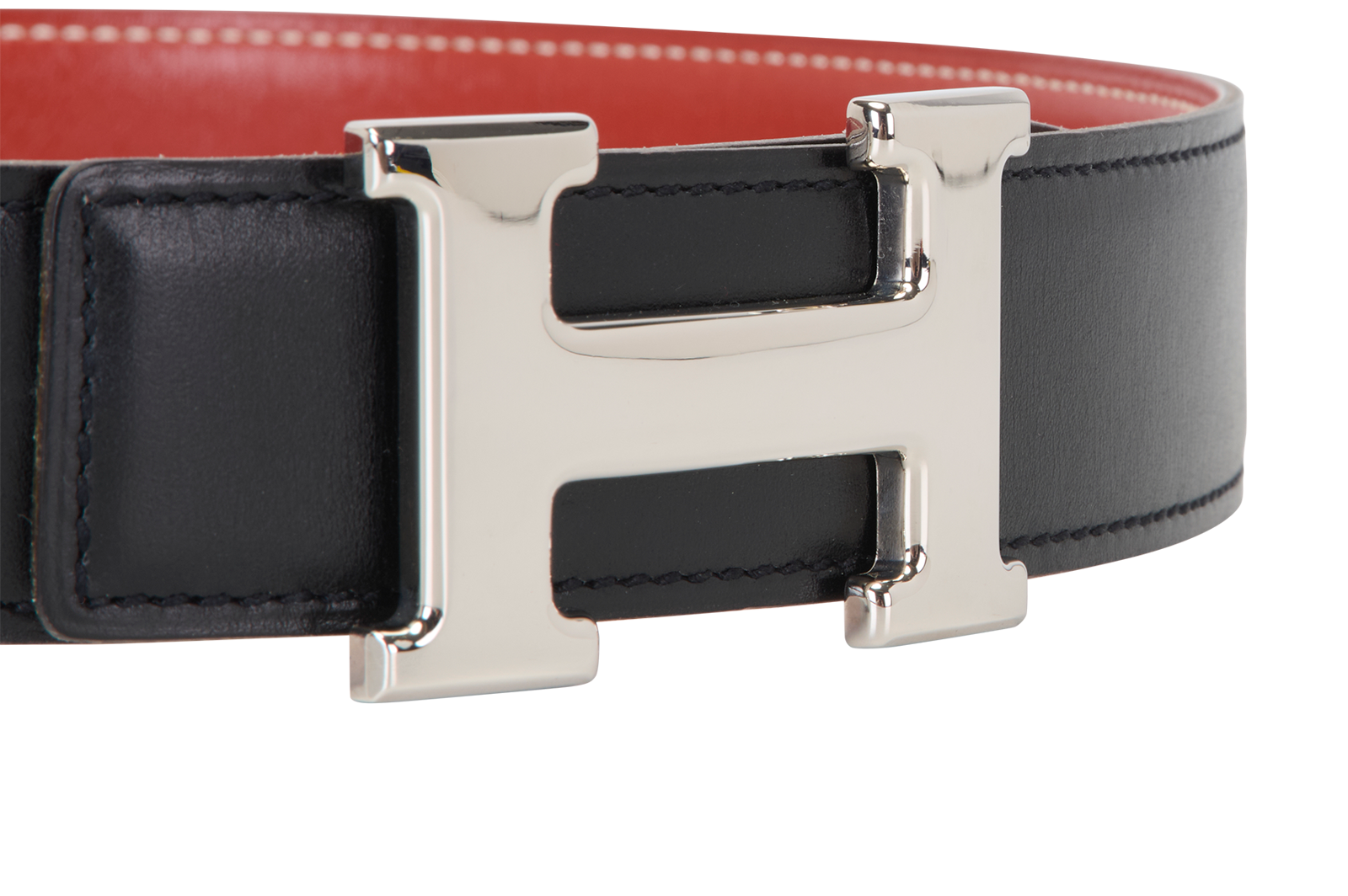 Hermes Constance Reversible Belt, &pound;450, Accessories, Black/Brown, Leather, Other view