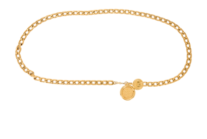 Chanel 97P 31 Rue Medallion Chain Belt, &pound;750, Accessories, Gold, Brass, Front view