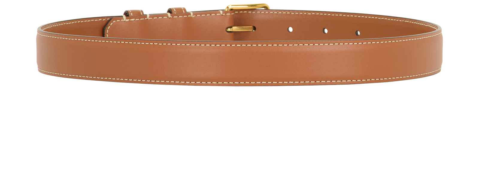 Celine 25MM Belt, &pound;180, Accessories, Tan, Leather, Back view