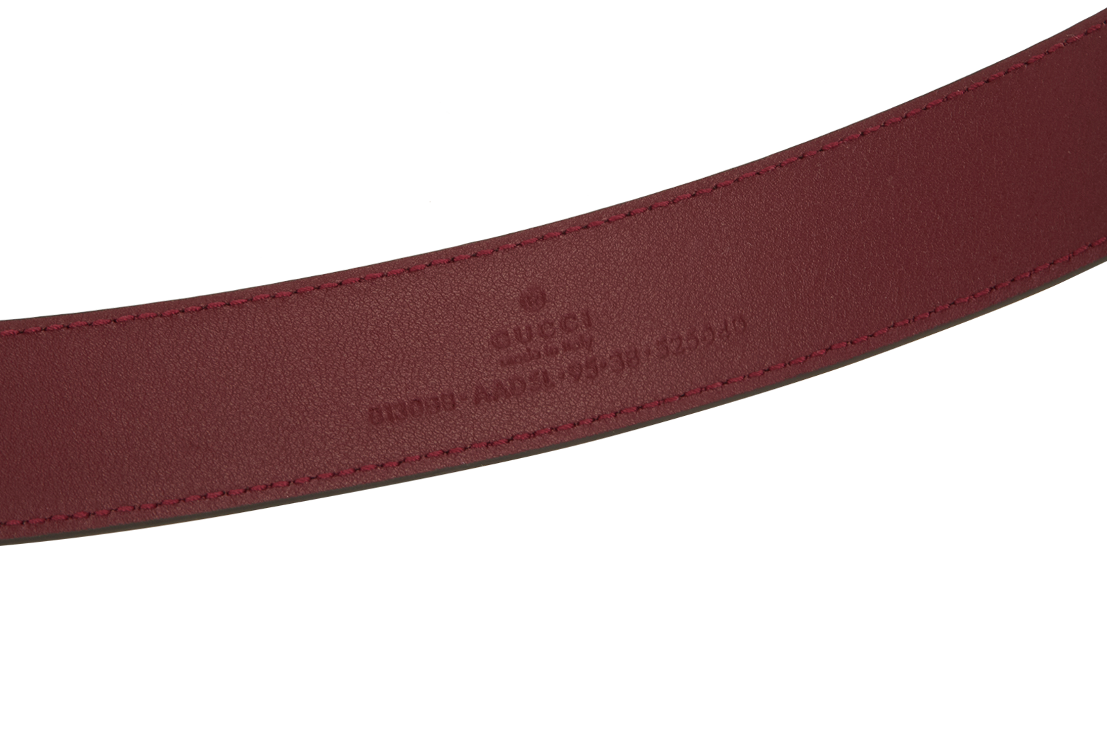 Gucci GG Belt, &pound;160, Accessories, Red, Leather, Other view