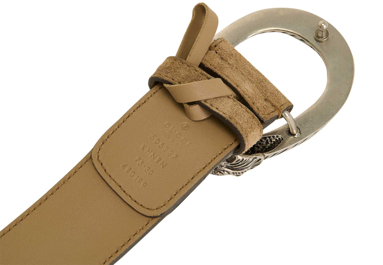 Gucci GG Dionysus Belt, &pound;190, Accessories, Beige, Canvas/Leather, Other view