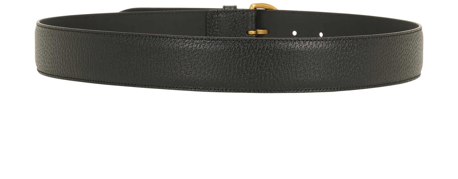 Gucci Buckle Belt, &pound;190, Accessories, Black, Leather, Back view