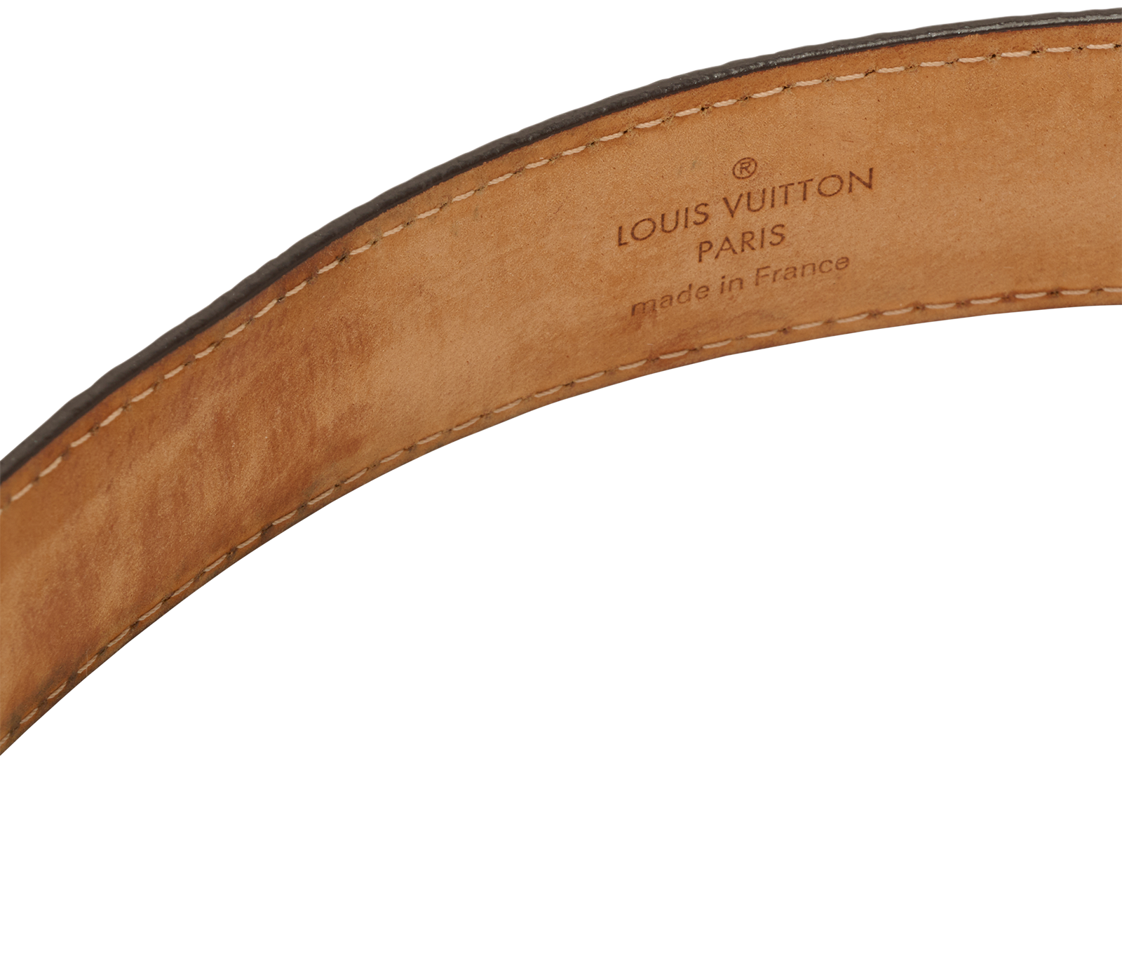 Louis Vuitton Belt, &pound;210, Accessories, Brown, Canvas/Leather, Other view