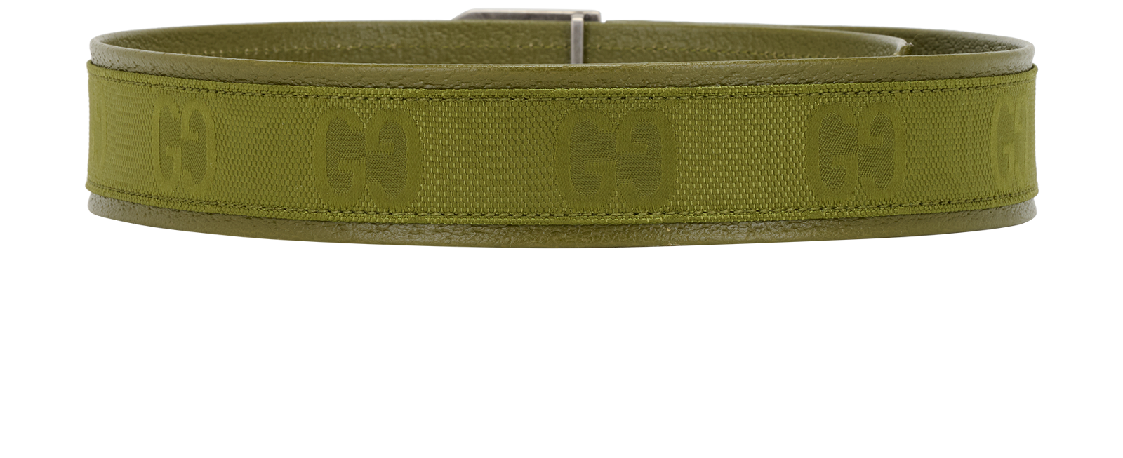 Gucci Off The Grid Belt, &pound;150, Accessories, Green, Canvas, Back view