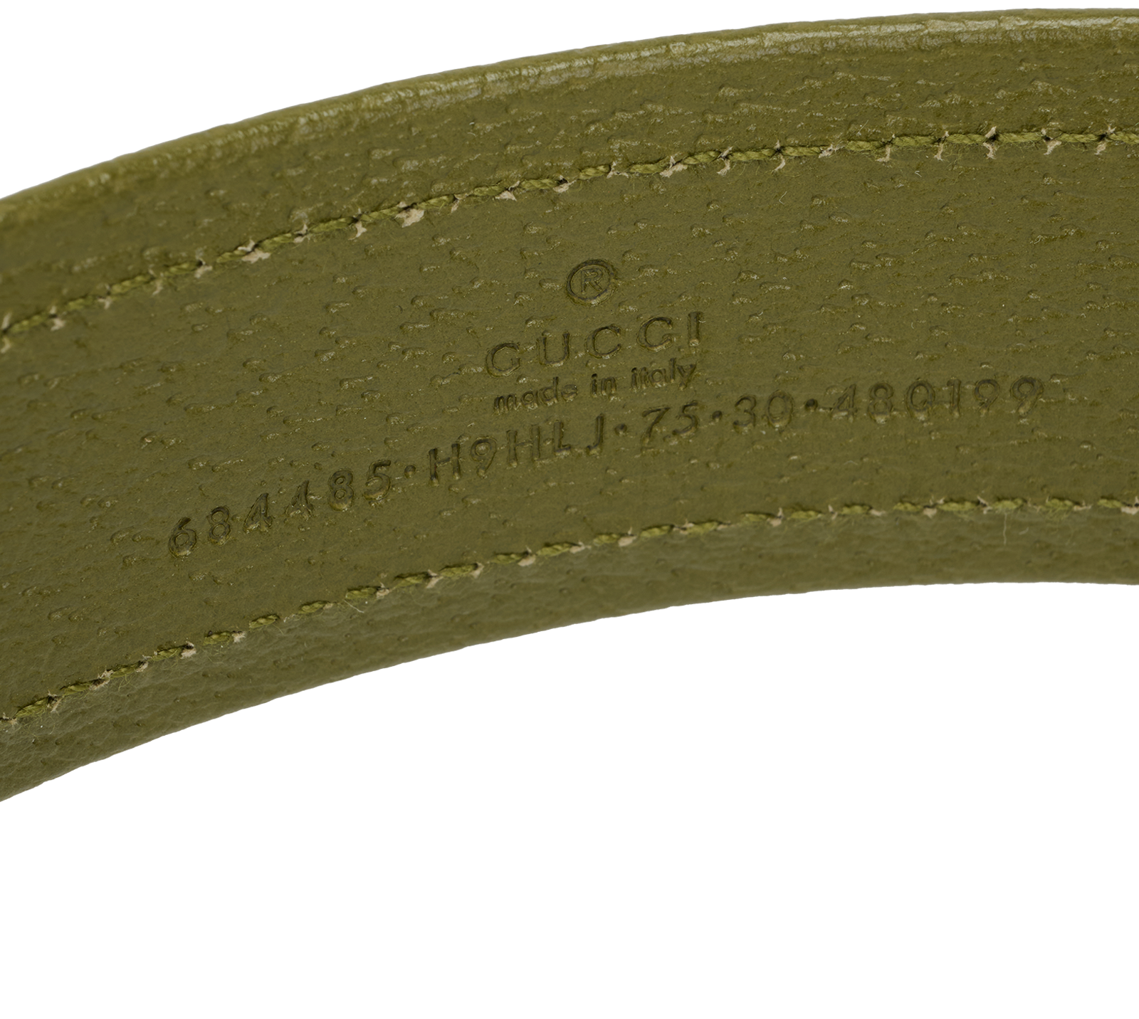 Gucci Off The Grid Belt, &pound;150, Accessories, Green, Canvas, Other view