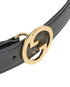 Gucci Blondie Belt, &pound;195, Accessories, Black, Leather, Other view