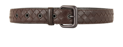 Bottega Veneta Square Buckle Belt, front view