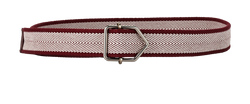Bottega Veneta Belt, Fabric, Burgundy, MII, Sz80, DB, 3*