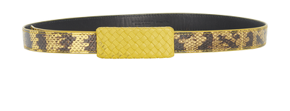 Bottega Veneta Python 80cm Belt, front view