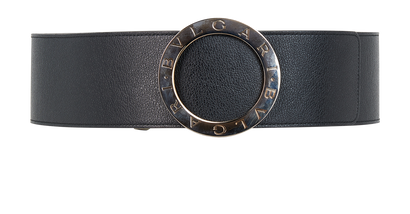 Bulgari Logo Buckle Wide Belt, front view