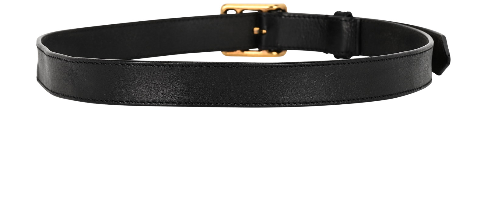 Burberry Belt, &pound;120, Accessories, Black, Leather, Back view