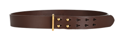Burberry Belt, Leather, Brown, 90cm, MII, 2*