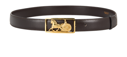 Celine Vintage Belt, &pound;200, Accessories, Brown, Leather, Front view