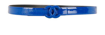 Chanel CC Logo Skinny Belt, front view