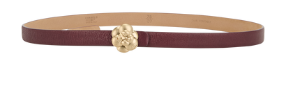 Chanel Camellia Skinny Belt, front view