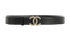 Chanel Diamond CC Belt, front view