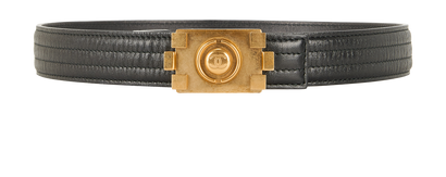 Chanel Logo Boy Buckle, front view
