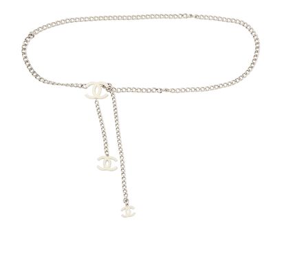 Chanel CC 07V Chain Belt, £795, Accessories, Silver, Brass, Front view