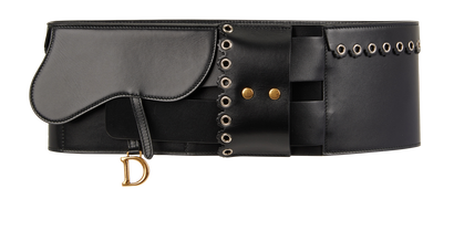 Christian Dior Saddle Belt, front view