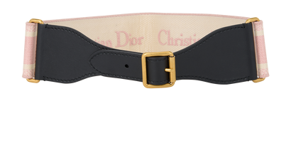 Christian Dior Logo Wide Waist Belt, front view