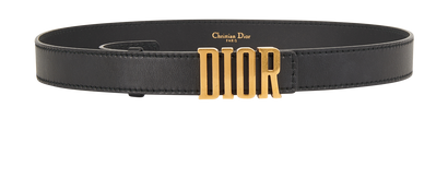 Christian Dior Logo Belt, front view