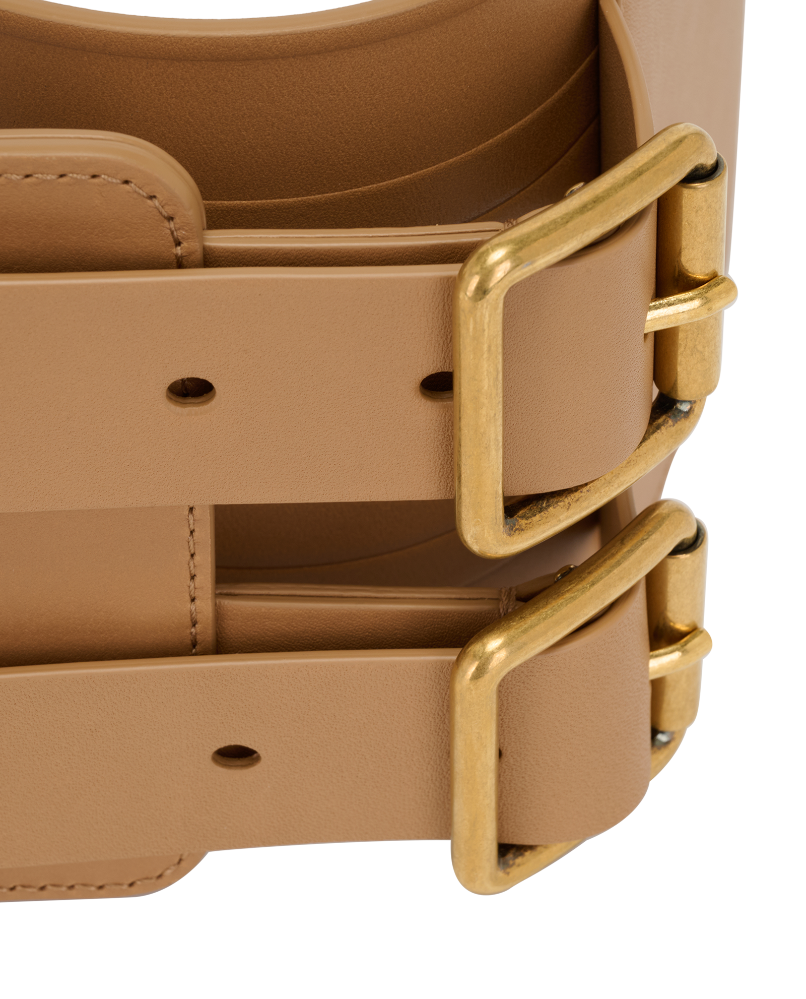 Christian Dior D-Waist Belt, &pound;275, Accessories, Beige, Leather, Other view